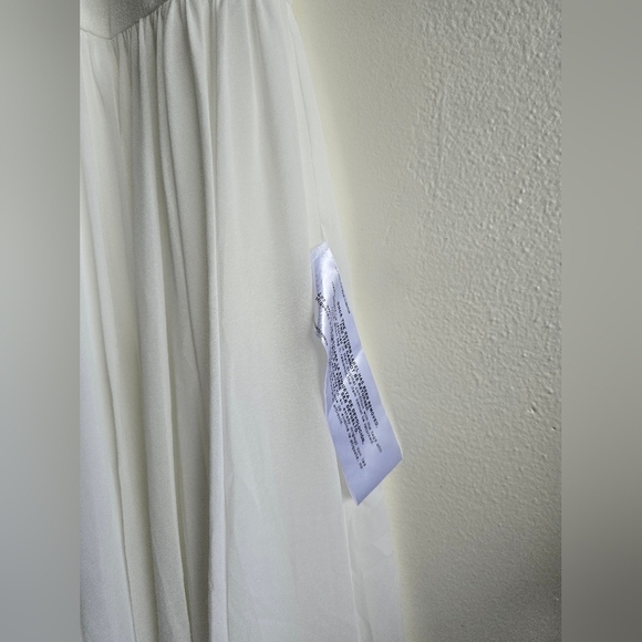 Dress The Population, Alicia Chiffon A-Line Dress, Ivory, Size Small - NWT!! - Picture 11 of 13
